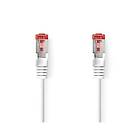 Nedis CAT6 Nätverkskabel RJ45 hane RJ45 hane S/FTP 0,50 m Inomhus Rund LSZH Vit Låda