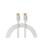 Nedis Displayport-kabel DisplayPort Hane DisplayPort Hane 8K@60Hz Guldplaterad 2