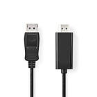 Nedis Displayport-kabel DisplayPort Hane HDMI™ Kontakt 4K@30Hz Nickelplaterad 3,