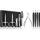 DuKaS Premium Line Solingen 252 Manikyrset Läderfodral Black 10 st.