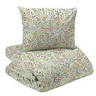 Redlunds Hage Vit/Multi Blommigt Bäddset Enkeltäcke 150x210