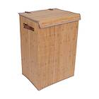 Home4you Tvättkorg MAX BAMBOO 40x30xH60cm, med lock