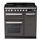 Rangemaster Estel Deluxe ESDL90DFPSLT/CM1 90cm Slate Chrome