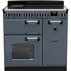 Rangemaster Classic Deluxe Stone Blue Chrome