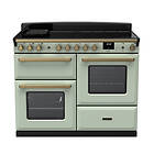 Rangemaster Estel Deluxe ESDLO110EIPMNT/AB1 110cm Mint Antique Brass