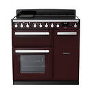 Rangemaster Estel Deluxe ESDL90EIPBOR/CM1 90cm Bordeaux Chrome