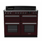 Rangemaster Estel Deluxe ESDLB110EIPBOR/CM1 110cm Bordeaux Chrome