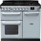 Rangemaster Estel Deluxe ESDL100DFPMSB/CM1 100cm Misty Blue Chrome