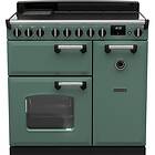 Rangemaster Classic Deluxe Mineral Green Chrome