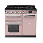 Rangemaster Estel Deluxe ESDL100DFPPPK/CM1 100cm Pale Pink Chrome