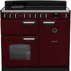 Rangemaster Classic Deluxe Bordeaux Chrome