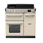 Rangemaster Estel Deluxe ESDL90EIPPCR/CM1 90cm Cream Chrome