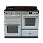 Rangemaster Estel Deluxe ESDLO110EIPMSB/AB1 110cm Misty Blue Antique Brass