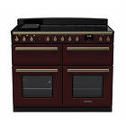 Rangemaster Estel Deluxe ESDLB110EIPBOR/AB1 110cm Bordeaux Chrome