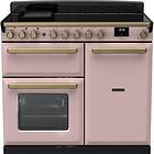 Rangemaster Estel Deluxe ESDL100EIPPPK/AB1 100cm Pale Pink Antique Brass