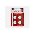 Verbatim Lithium CR2032 3V 4-pack