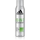 Adidas 6 in 1 antiperspirant 150ml