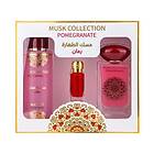 Gulf Orchid Musk Collection Tahara Pomegrante Parfymset (60ml edp, 250ml kropps-mist. 12ml Parfum Olie)
