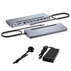 i-tec C31FLAT2PDPRO100W USB-C / USB4 / Thunderbolt 3 / Thunderbolt 4 HDMI 2xDP
