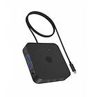 Icy Box IB-DK4090-C USB-C 3 x HDMI 1GbE