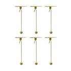 House Doctor Leaves candlestick 4-pack