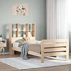 vidaXL Bed Frame without Mattress 90x200 cm Solid Wood Pine 3309914