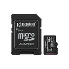 Kingston Canvas Select Plus microSDXC Gen3 100MB/s A1 64GB + Card Adapter