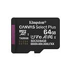 Kingston Canvas Select Plus microSDXC Gen3 100R A1 64GB