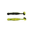 Berkley PowerBait Power Leech 5cm 2,2g black/sunshine yellow 12-pack