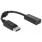 DeLock Displayport male > HDMI female 12,5 cm