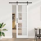 vidaXL Sliding Door with Hardware Set "ORKDAL" White 78x232 cm