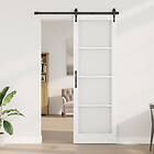 vidaXL Interior Door with Glass "ORKDAL" White 78x232x4 cm