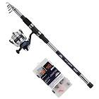 Shakespeare Salt Jetty Jouster Spinning Combo