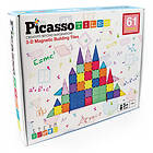 PicassoTiles 3-D Magnetic Building tiles 61 pcs