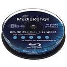 MediaRange BD-RE 25GB 2x 10-pack Cakebox