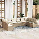 vidaXL Outdoor Furniture Set 10-parts 3346561