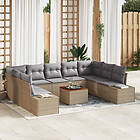 vidaXL Outdoor Furniture Set 10-parts 3356670