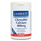 Lamberts Chewable Calcium 400mg 60 Tablets