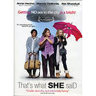 That's What She Said (DVD)