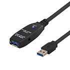 Deltaco Prime Active USB A - USB A M-F 3.0 2m