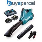 Makita DUB362 Twin LXT 18v 36v Brushless Turbo Leaf Blower (2 x 6.0Ah)