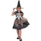 Ciao 13035 Witch Skully Kostym (Flicka)