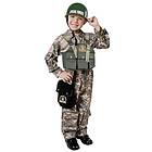 Dress Up America 544-T4 Army Special Forces Dräkt Set Med Navy Seal Hjälm (Barn)