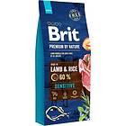 Brit Premium Adult Lamb & Brown Rice 15kg
