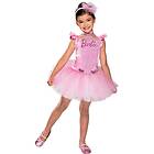 Rubie's 3013785-6000 Prinsessa paljetter kostym 5-6 år fantasi, Barbie Ballerina Tutu klänning