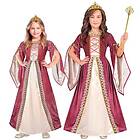 W WIDMANN MILANO 13197 Medeltida prinsessa kostym med krona