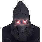 W WIDMANN MILANO 7808 Osynligt ansikte mask med huva och lysande ögon