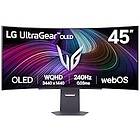 LG UltraGear 45GX90SA-B 45" WQHD Böjd OLED 240Hz