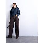 TOPSHOP TSCOLUMN Medelhög midja Normal passform Jeans (Dam)