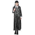 Rubie's 1000159M Wednesday Addams Skoluniform Vuxen Maskeradklänning